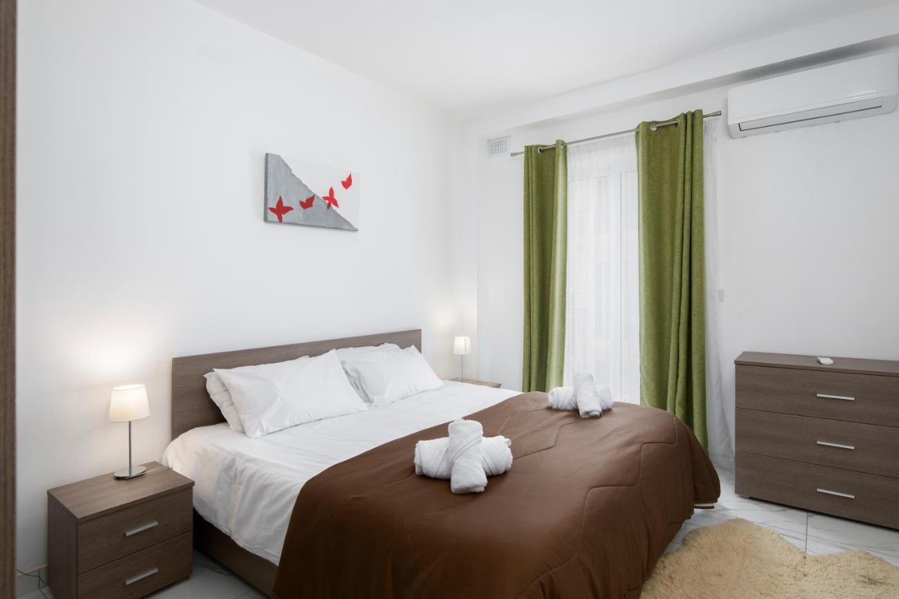 Sea View Apartment 2 Bedrooms 2 Bathrooms, 2 Minutes Away From The Sea Saint Julian's Eksteriør bilde