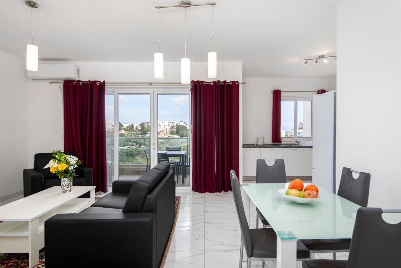 Sea View Apartment 2 Bedrooms 2 Bathrooms, 2 Minutes Away From The Sea Saint Julian's Eksteriør bilde